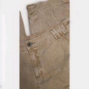 Sundance Pants‎ Women's 12 Brown Tencel Mid-Rise Wide Leg Vacation Beach Boho